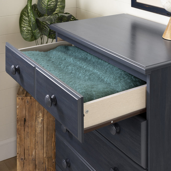 Summer Breeze Commode 5 Tiroirs - Myrtille