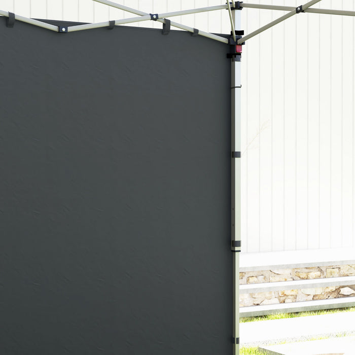 Outsunny Remplacement Des Panneaux Lateraux D'auvent De 10'x20' Ou 10'x10'