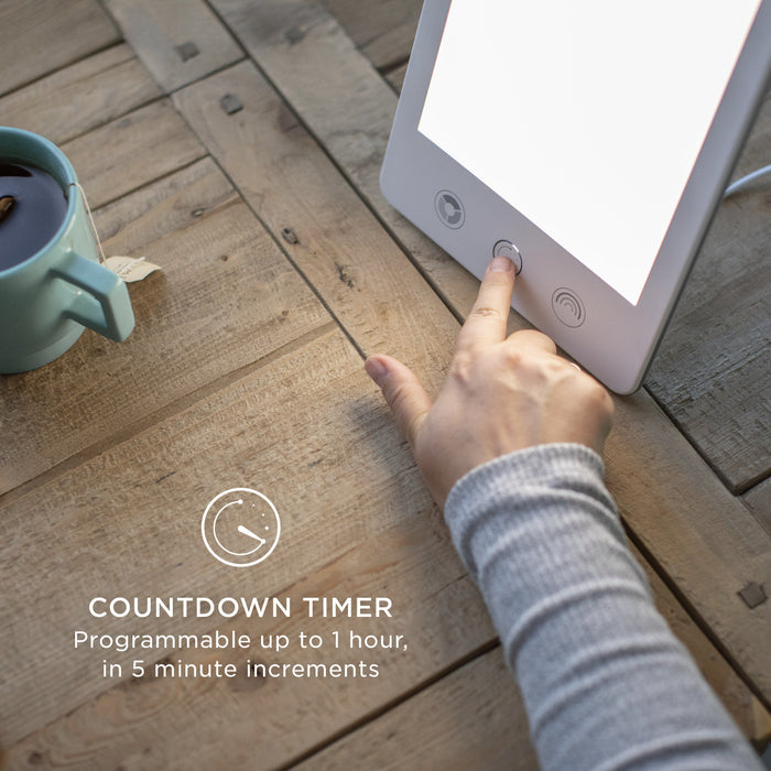 Lampe de luminothérapie Happylight Luxe de Verilux - blanche