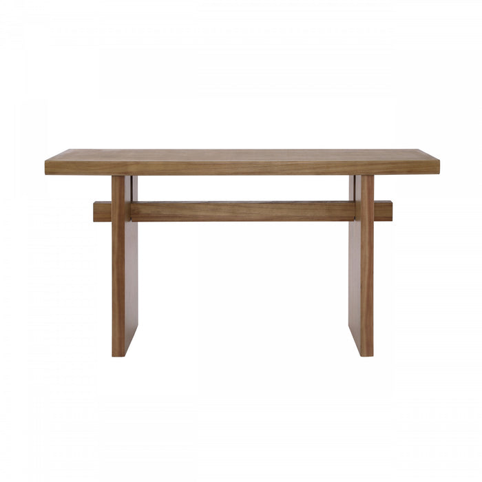 Console de style maison de campagne Emma 150 cm pour entrée - brun antique
