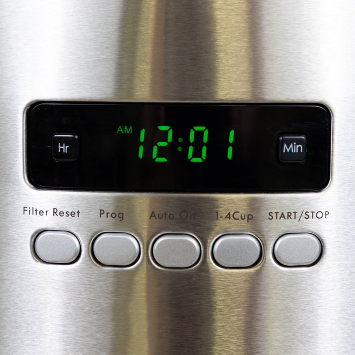 Cafetière programmable Kenmore de 12 tasses, rouge - KKCM12R