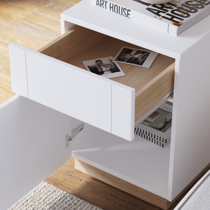 Table d’appoint Nauraa Nordika - blanche