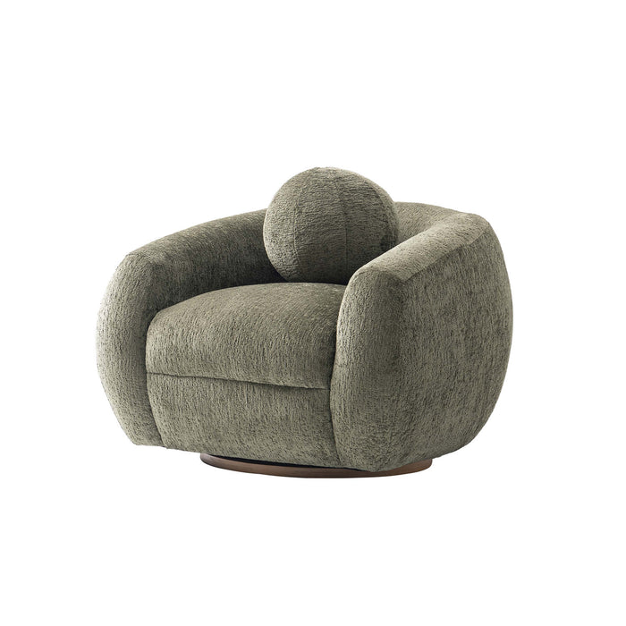 Ensemble de canape 2 pieces Tribeca style mid-century moderne en vert olive
