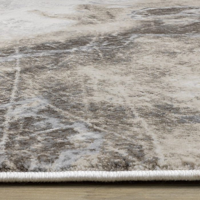 Carpette London à motif marbré pour l’intérieur - 5 pi 3 po x 7 pi 7 po