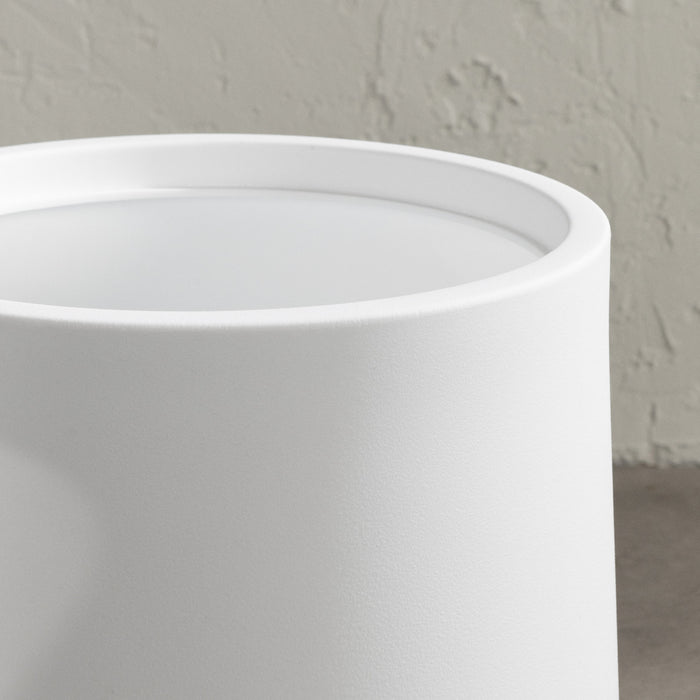 Cache-pot Dalya 16 po - blanc