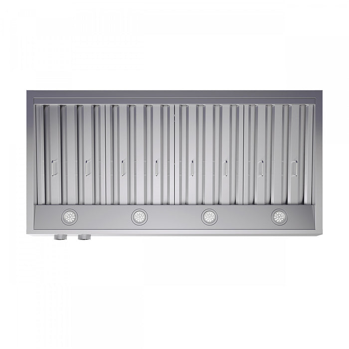 Hotte murale Biagio de 48 po en acier inoxydable - FRHWM5009-48