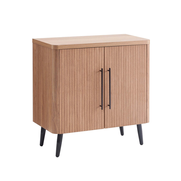 Jodie – Cabinet d’appoint cannele mi-siecle moderne 31\" en erable