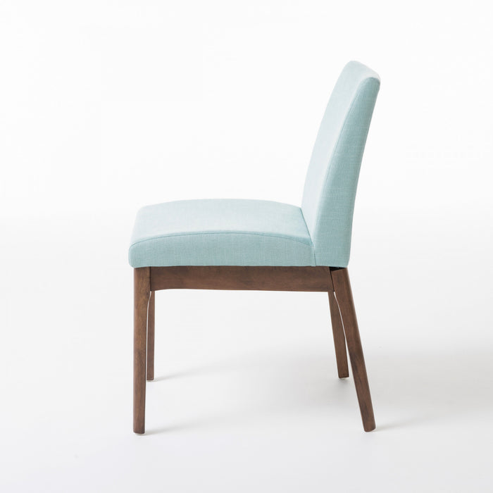 Lot De 2 Chaises De Salle À Manger Anastasia Avec Revêtement En Tissu -  Couleur Menthe