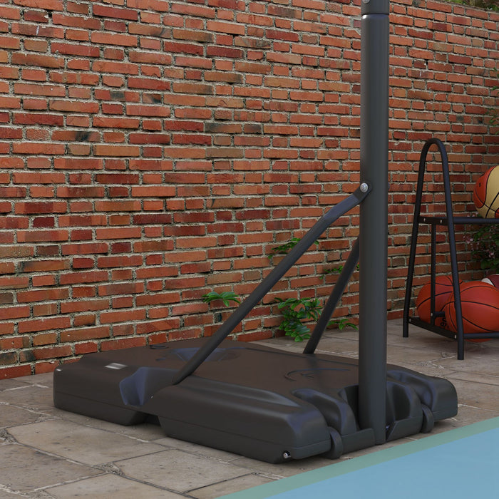 Soozier Panier De Basket Portable, Au Bord De La Piscine Ou Dans Le Jardin
