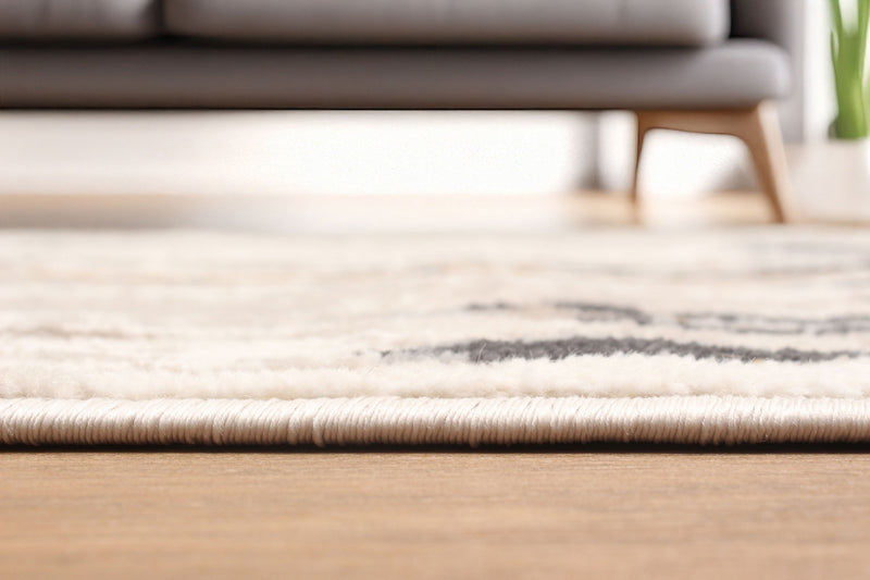 Tapis Contemporain/Moderne Juniper 5'0\" x 8'0\" en Taupe