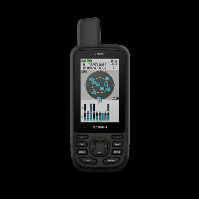 Garmin Gpsmap® 67 Gps Portable - Exterieur Avec Ecran De 3 Pouces, Cartographie Topoactive Et Autonomie De Batterie De 840 Heures