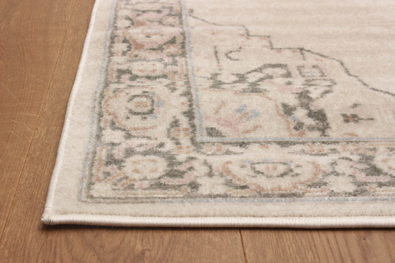 Carpette longue Myra ivoire - 2 pi 8 po x 8 pi 2 po   