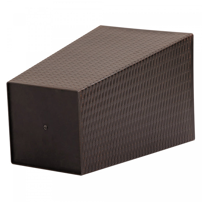 Outsunny Ensemble De 3 Grandes Jardinieres, Ensemble De Pots De Fleurs D'exterieur Et D'interieur Pour Entree, Patio Et Terrasse Brun