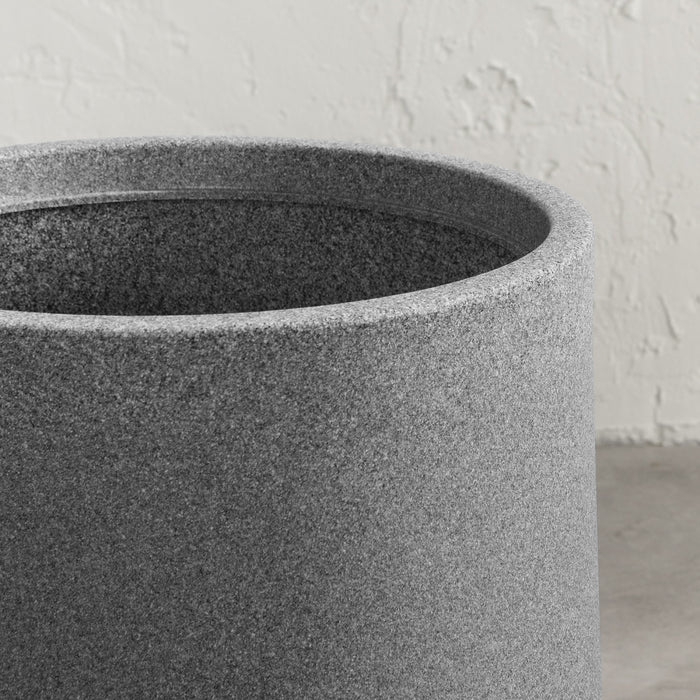 Cache-pot Dalya 16 po - gris chiné