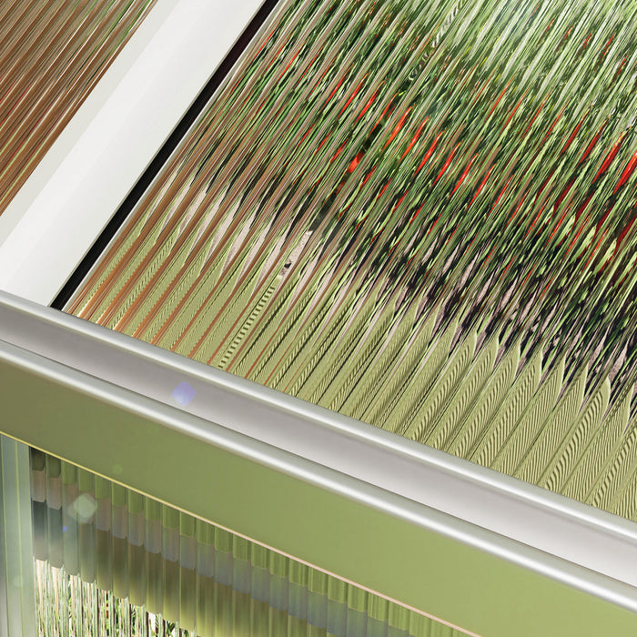 Outsunny Serre, Serre De Plain-pied Transparente Avec Porte Coulissante
