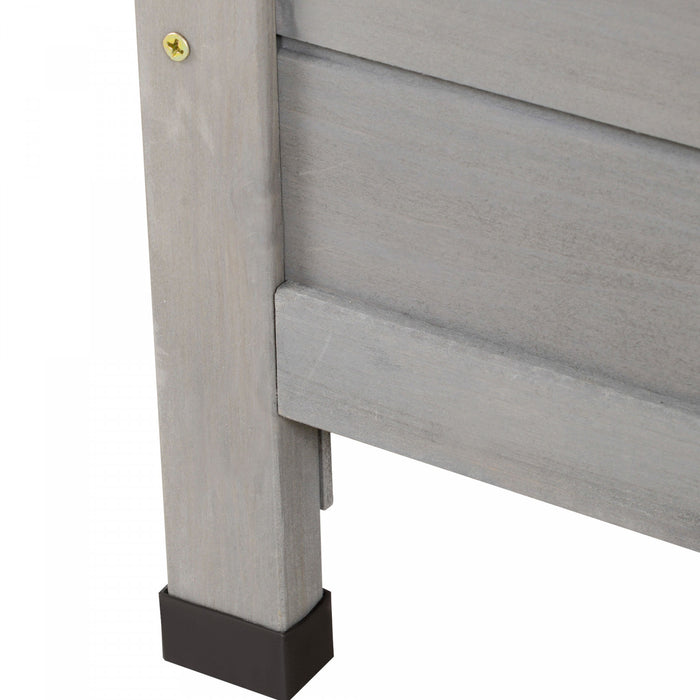 Outsunny Abri De Jardin En Bois 2 Portes, 34\" X 18\" X 38\"