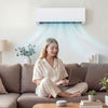 HOMCOM 23000 BTU Mini Split Air Conditioner, 22 SEER2 Wifi Enabled AC Unit