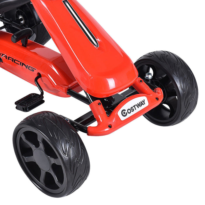Kart A Pedales Pour Enfant Costway