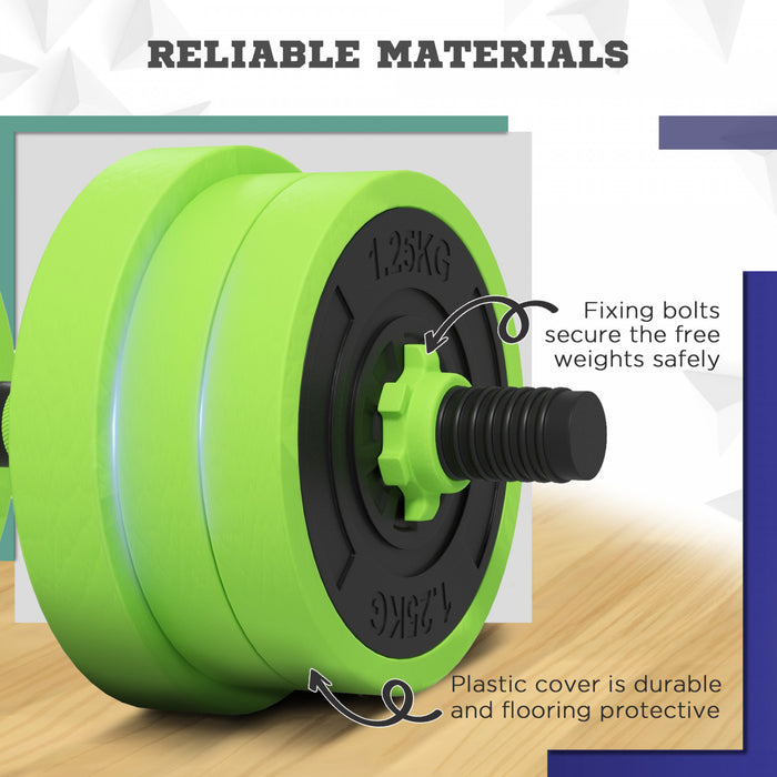 Soozier Ensemble d'halteres 4 en 1 de 88 lb, support de pompe pour halteres