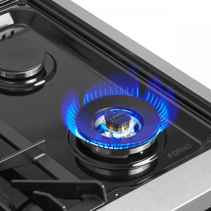 Cuisiniere a double combustible Galiano de 36 po, blanche, 5.36 pi³ - FFSGS6356-36WHT