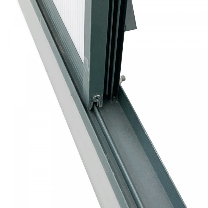 Outsunny Serre exterieure en polycarbonate 6' x 12' x 6,5'