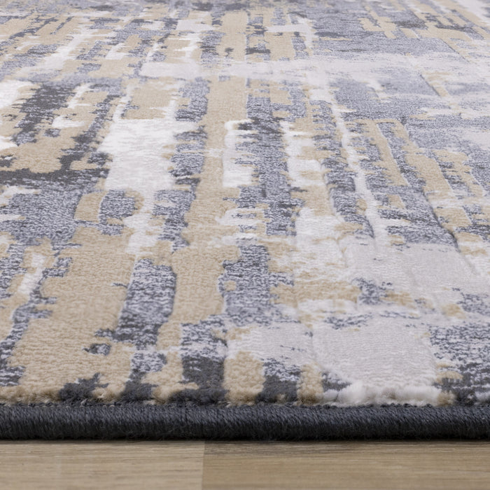 Carpette Isabelle à aspect vieilli - 6 pi 7 po x 9 pi 6 po
