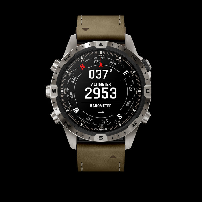 Garmin Marq® Adventurer (gen 2) Montre Connectee De Luxe - Durable Avec Ecran Amoled Et Boitier En Titane