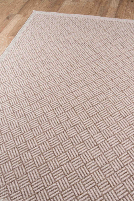 Tapis Contemporain Eve 5'0\" x 7'6\" en brun