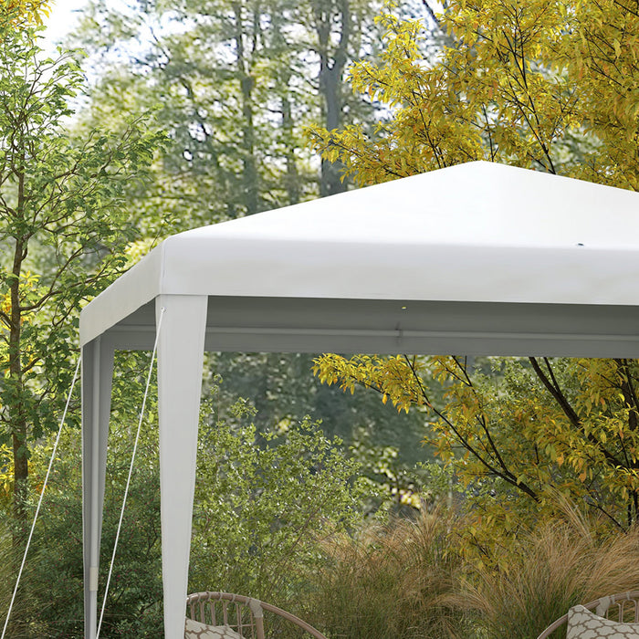 Outsunny Tonnelle De Fete Tente Portable Pliable Jardin Auvent Evenement Abri Exterieur Parasol Vert