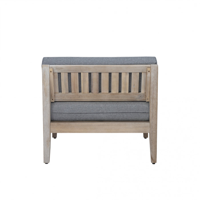 Fauteuil de terrasse Summerlyn en tissu pour l’intérieur et l’extérieur - naturel