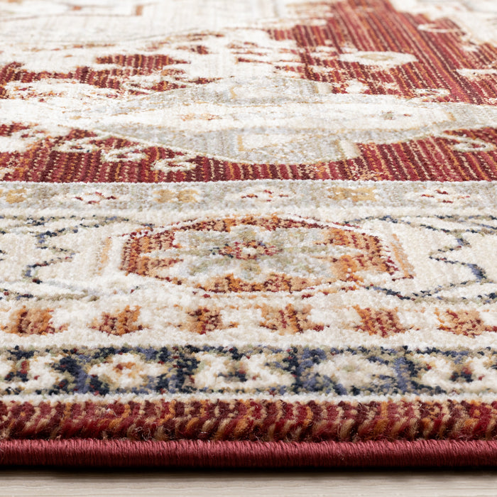 Carpette Sydney traditionnelle et élégante pour l'intérieur - 5 pi 3 po x 7 pi 10 po