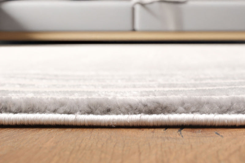 Tapis Contemporain/Moderne Ramona 8'0\" x 10'0\" en Gris