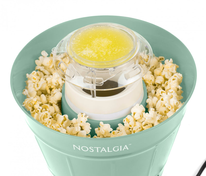 Machine a pop-corn a air chaud et seau Nostalgia