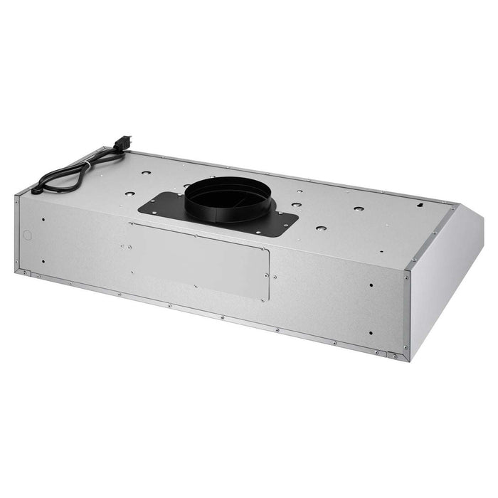 Hotte de cuisine sous meuble Victory 36 pouces 600 CFM en acier inoxydable