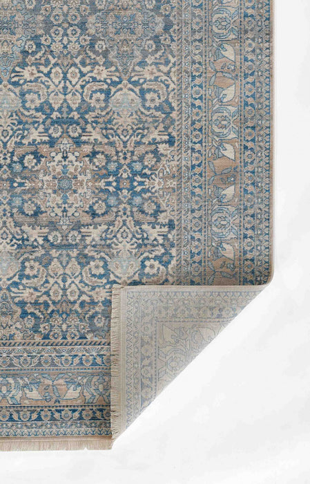 Tapis Traditionnel Ariana 2'6\" x 8'0\" en Bleu
