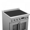 Forno Torino 30" French Door Induction Range, Stainless Steel - FFSIN0950-30 | Cuisiniere a induction Torino de 30 po avec portes francaises, acier inoxydable – FFSIN0950-30