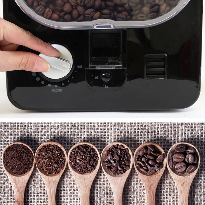 Cafetière à moudre et infuser Kenmore Elite en acier inoxydable - KKECMGBSS