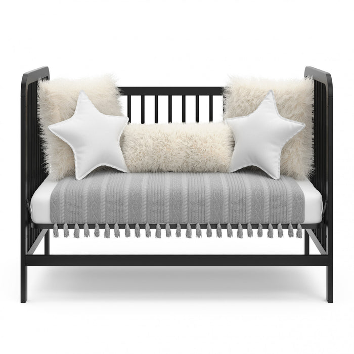 Storkcraft Pasadena Lit de bebe convertible 3-en-1 - Noir