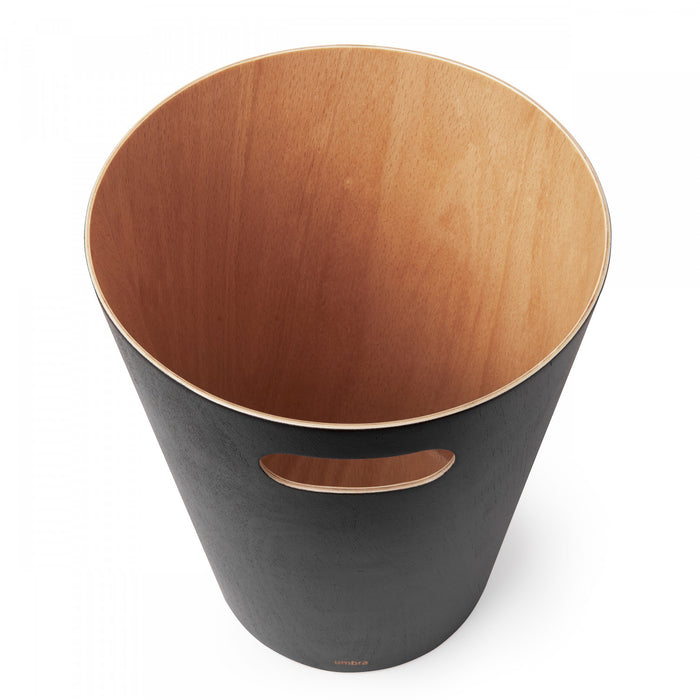 Poubelle Woodrow de Umbra - noire