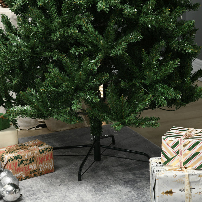 Homcom Arbre De Noel Artificiel De 7 Pieds 450 Lumieres Led