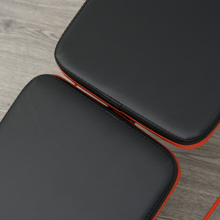Soozier Entrainement De Base Sur Banc Assis Support De Cuisse Reglable Pliable Pour La Salle De Gym A Domicile Noir