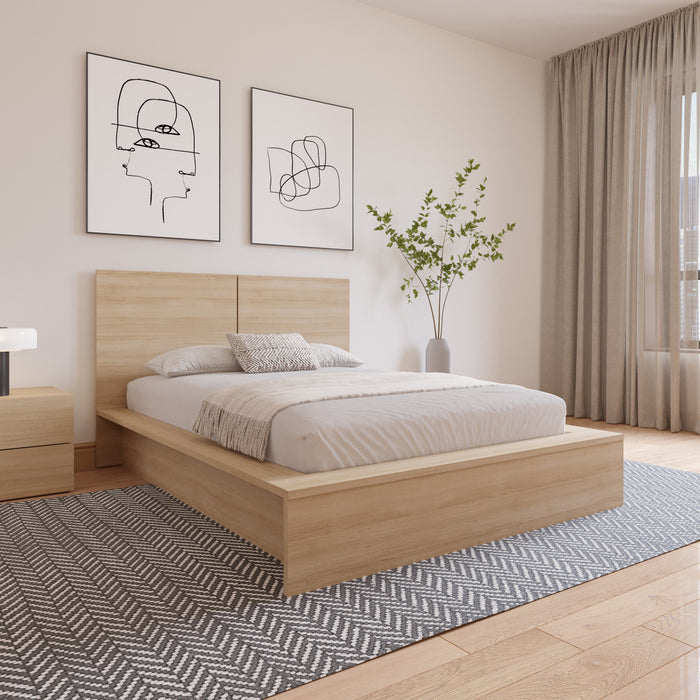 Tête de lit James Nordika - chêne blond naturel