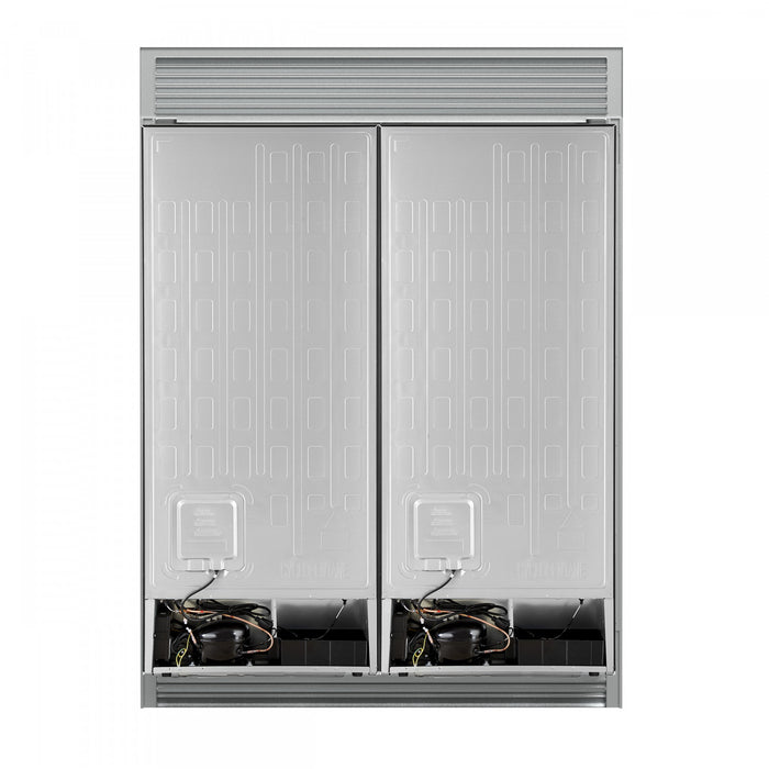 Refrigerateur/congelateur convertible Maderno de 60 po, blanc, 27,2 pi³ – FFFFD1722-60MG-WHT