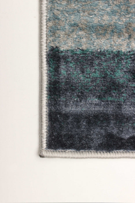 Carpette Rylie bleu sarcelle - 5 pi 0 po x 8 pi 0 po