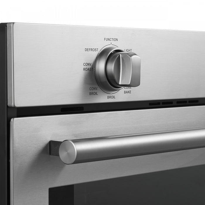 Four mural simple Vomero 30 po, acier inoxydable, four a convection de 5 pi³ - FBOEL1370-30