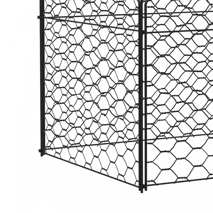Outsunny Lot De 4 Cages En Fil Pour Proteger Les Plantes Contre Les Animaux