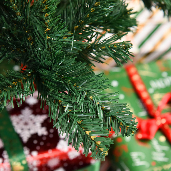 Homcom Arbre De Noel Artificiel De 8 Pieds Avec 1499 Branches