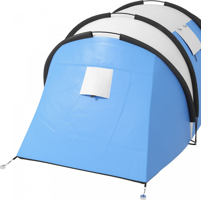 Outsunny Tente De Camping Avec 2 Chambres Et Coin Salon, Etanche 3 000 Mm