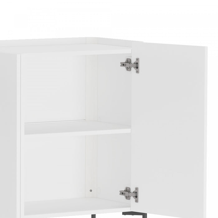 Buffet moderne Abbey 67\" en blanc