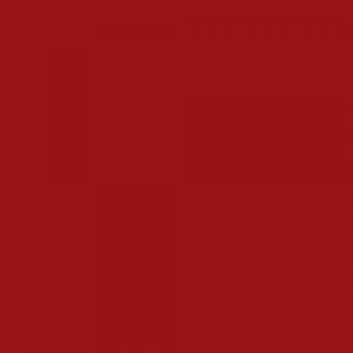 Table d’appoint moderne Lava avec plateau en verre, rouge
